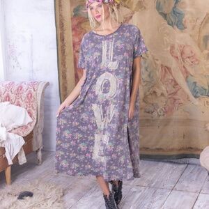 Magnolia Pearl Floral Circus Love T-shirt Dress